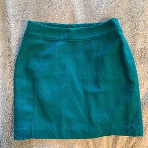 Tweed wool miniskirt size 4/6